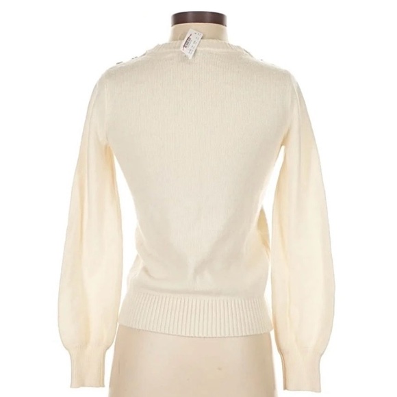 J. Crew Sweater Ivory Size XS - Picture 9 of 10